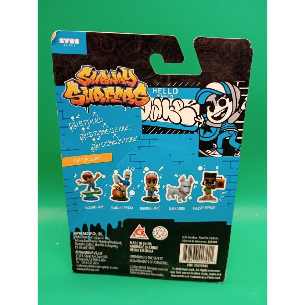 Subway Suffers Shorties Jake! Sybo Games Collect Them All Top Run Series